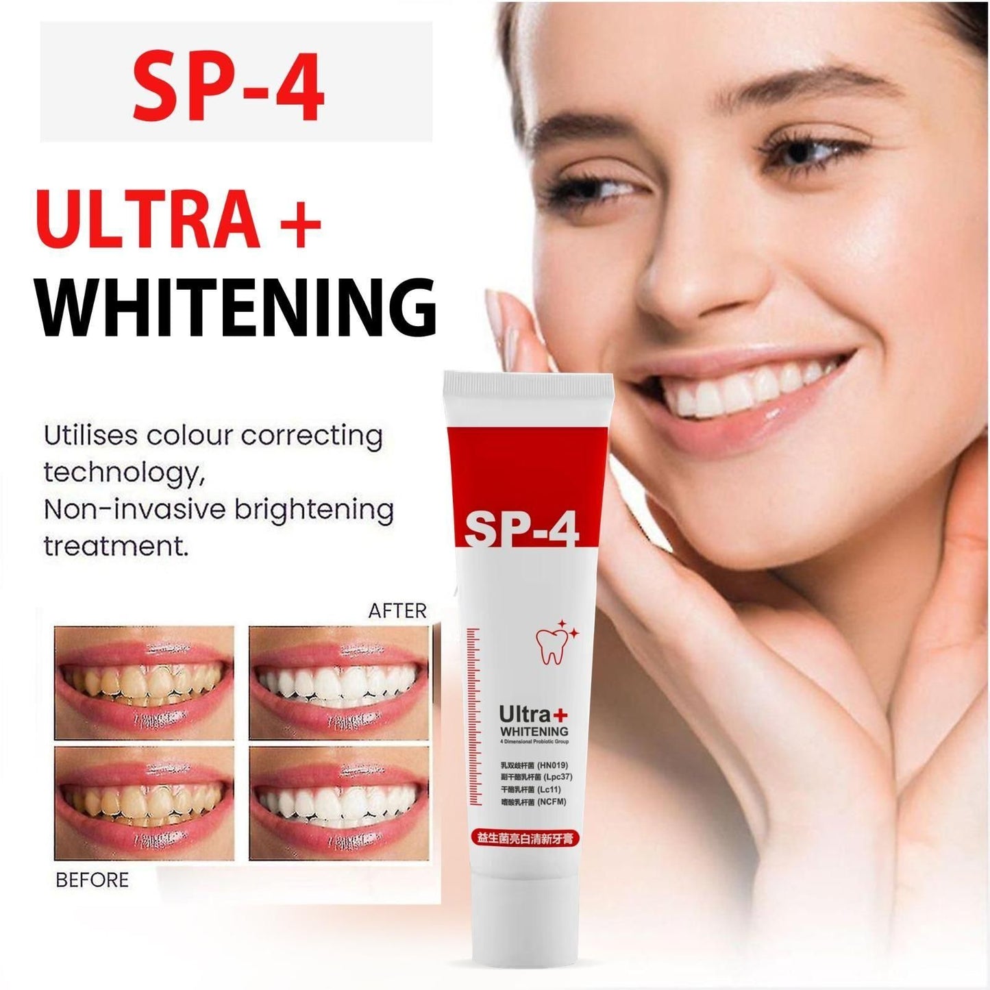 Probiotic Teeth Whitening Toothpaste |š„SALE FLAT 50% OFFš„