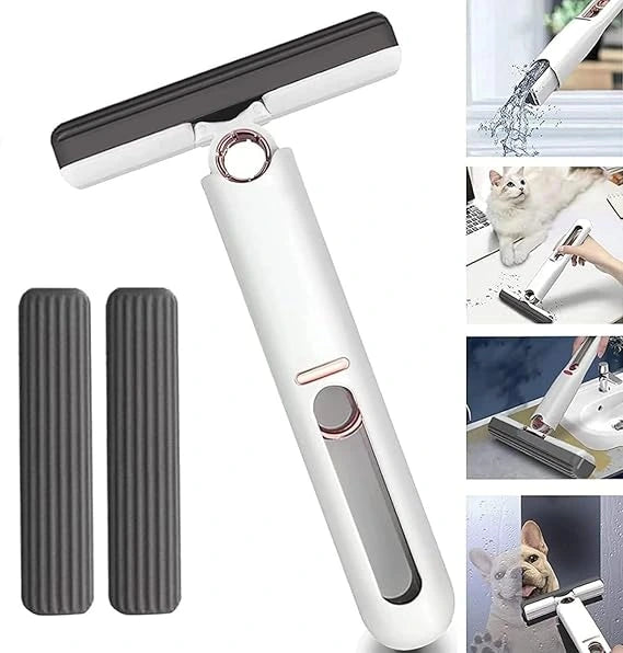 QuickMop™ – 2-in-1 Mop | Self-Squeezing Roller | Lightweight & Space-Saving
