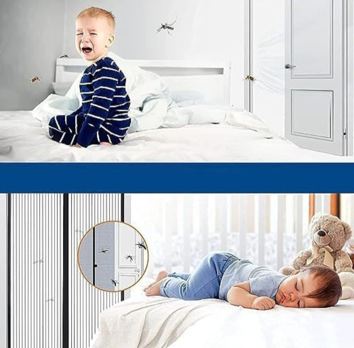 Magnetic Mosquito Screen Door (Premium Quality) @ Just