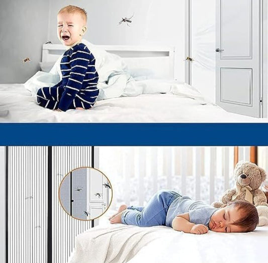 Magnetic Mosquito Screen Door (Premium Quality) @ Just