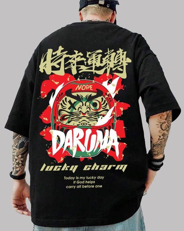 cotton oversize Graphic Printed Half Sleeves T shirt